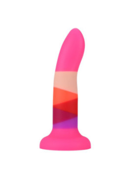 Gode ventouse 6 couleurs rose - DO-051-S-7